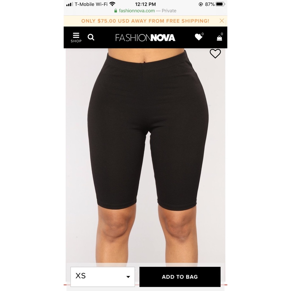 Fashion Nova Biker Shorts